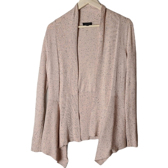 Verve ami pink black dots sweater cardigan wrap - Picture 1 of 8